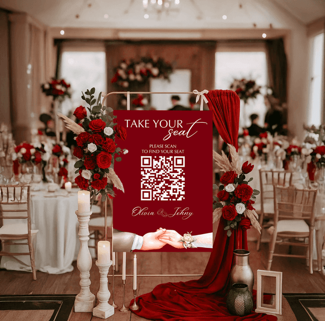 Digital seating chart example 1