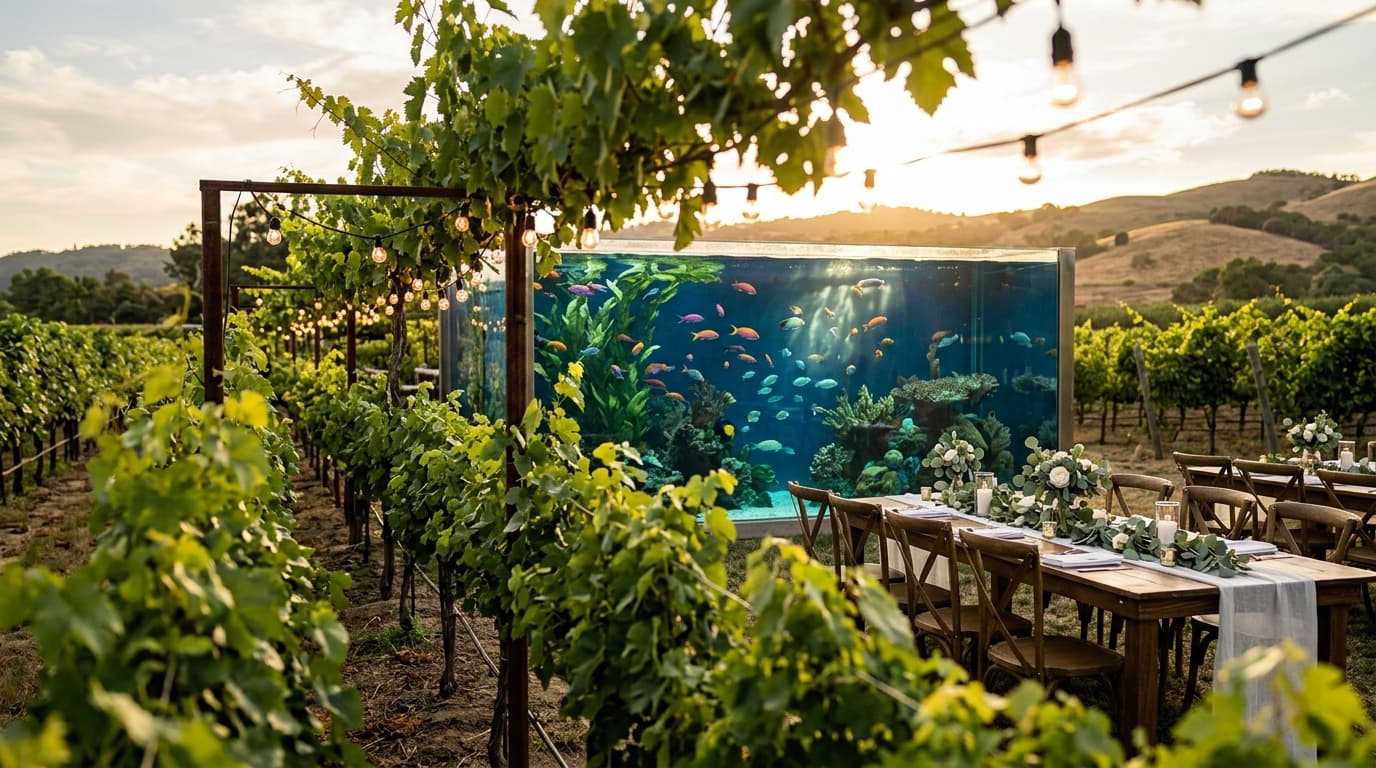 Aquarium Wedding Venues: Underwater Magic