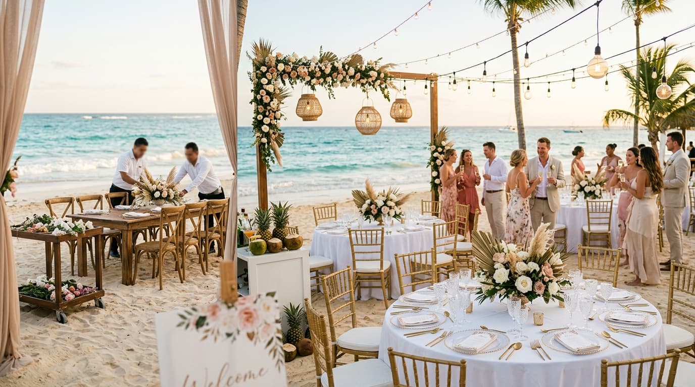 Beach Wedding Reception Ideas: Sand, Sun, and Celebration