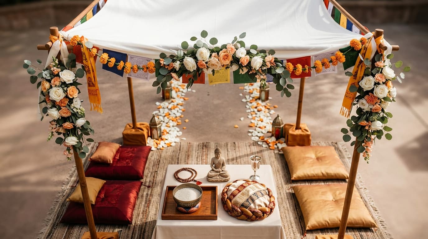 Buddhist Wedding Ceremony: Peaceful Traditions and Rituals