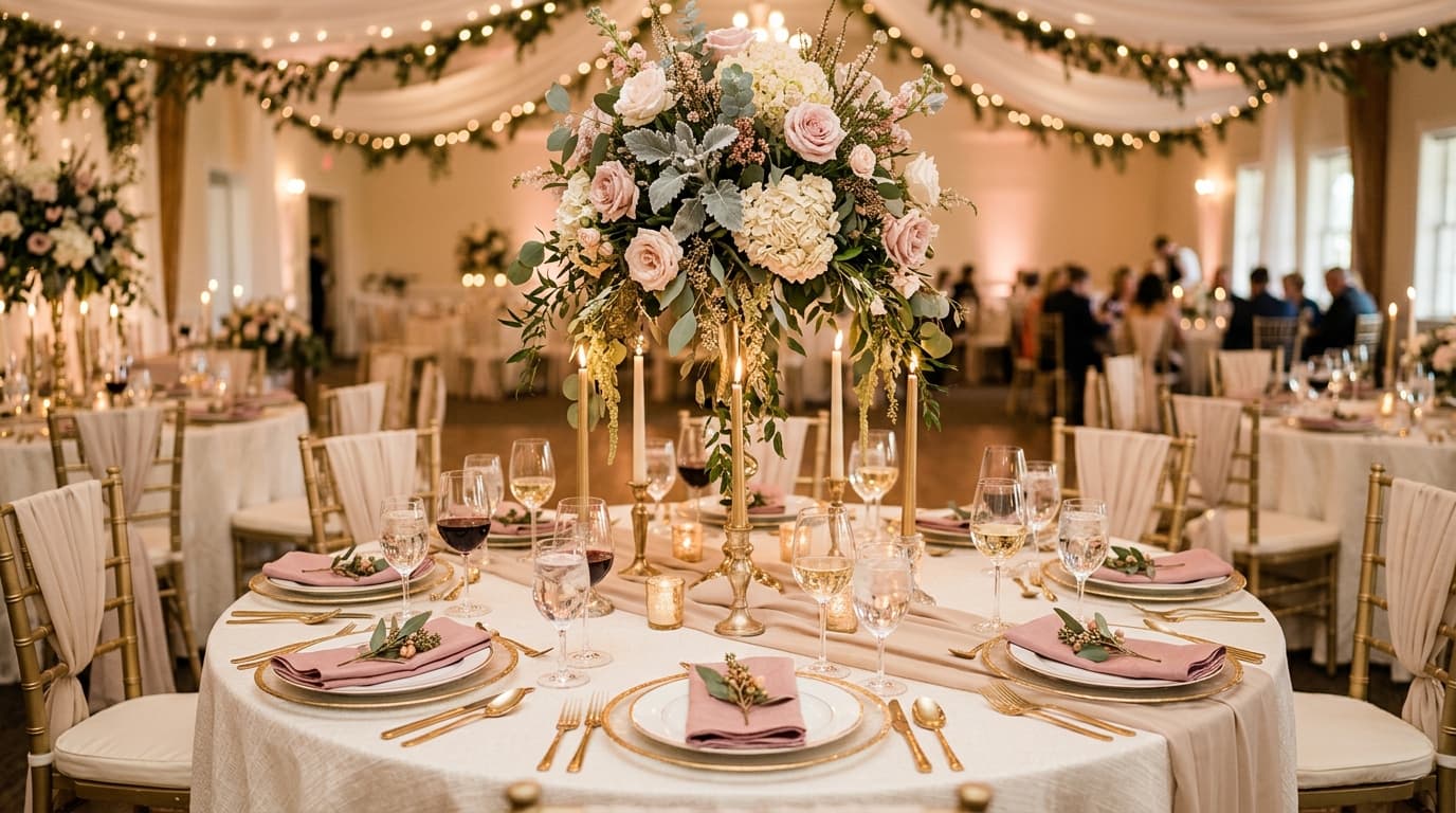 Choosing a Wedding Color Scheme for Your Tables