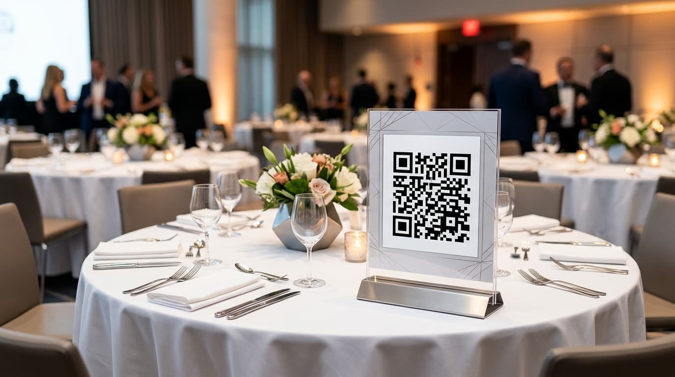 Conference Seating Charts with QR Codes: Modernize Your Event