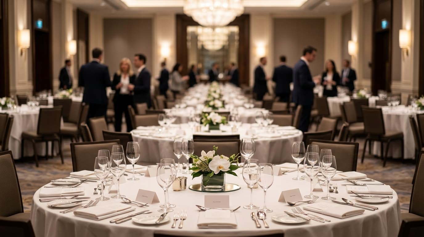 Corporate Dinner Seating Arrangements: Protocol and Strategy