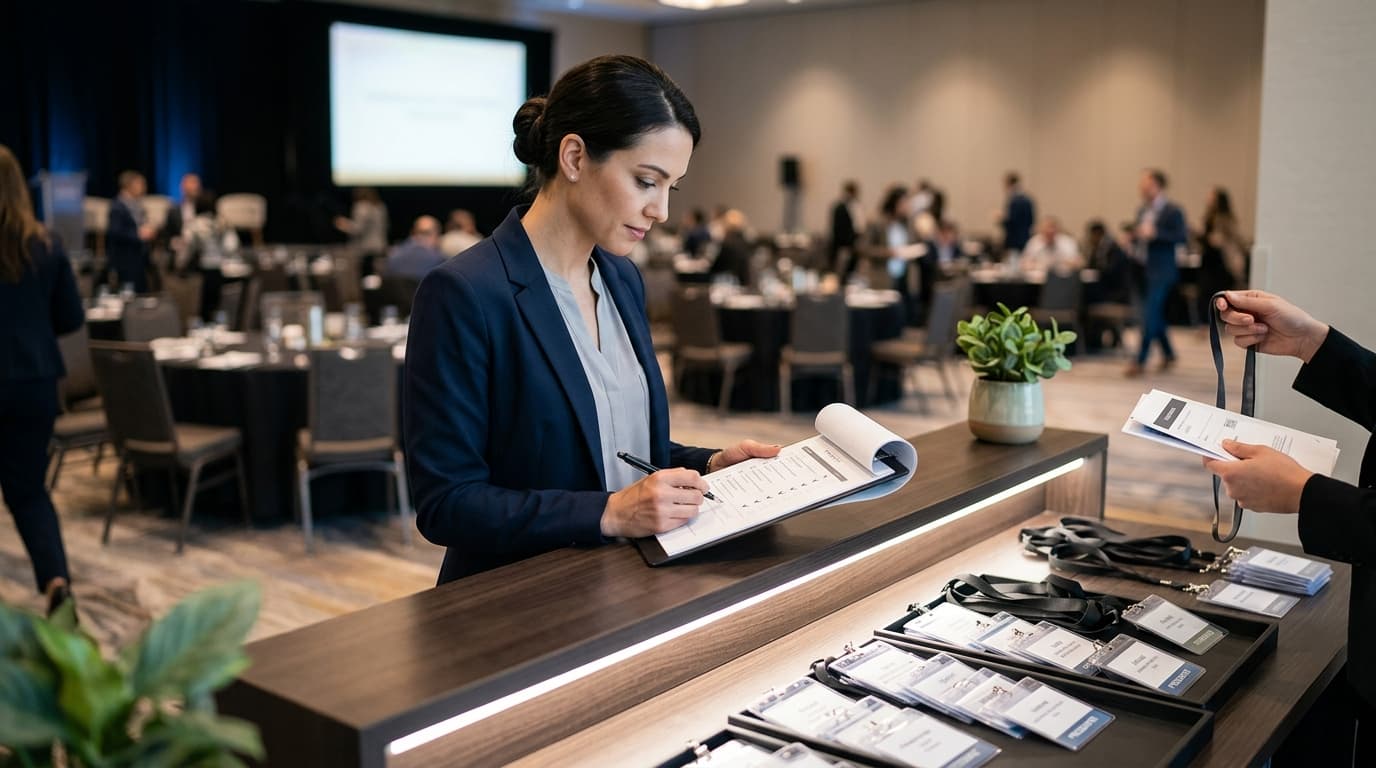 Corporate Event Registration Checklist: Streamline Arrivals