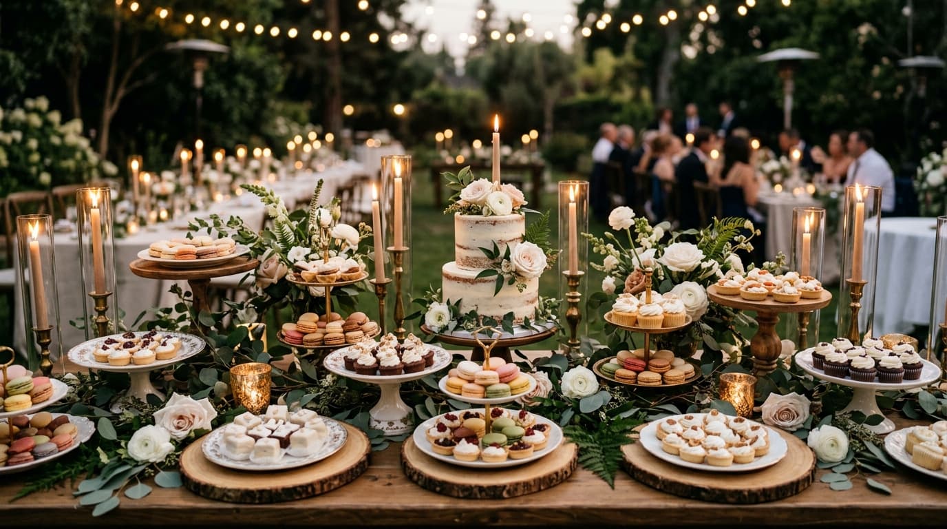 Dessert Table Setup for Weddings: Layout and Display Ideas