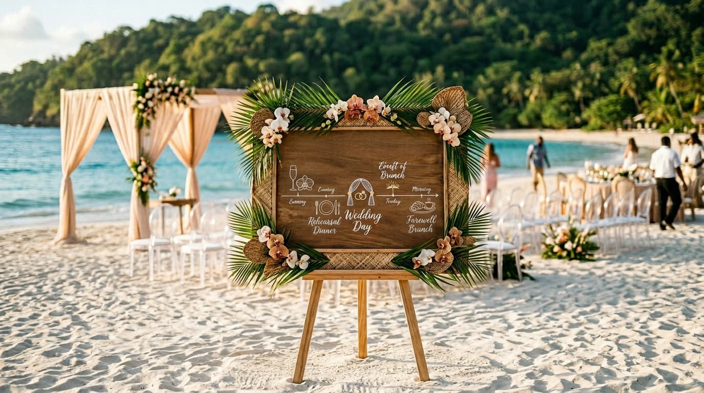 Destination Wedding Week Timeline: Events and Activities
