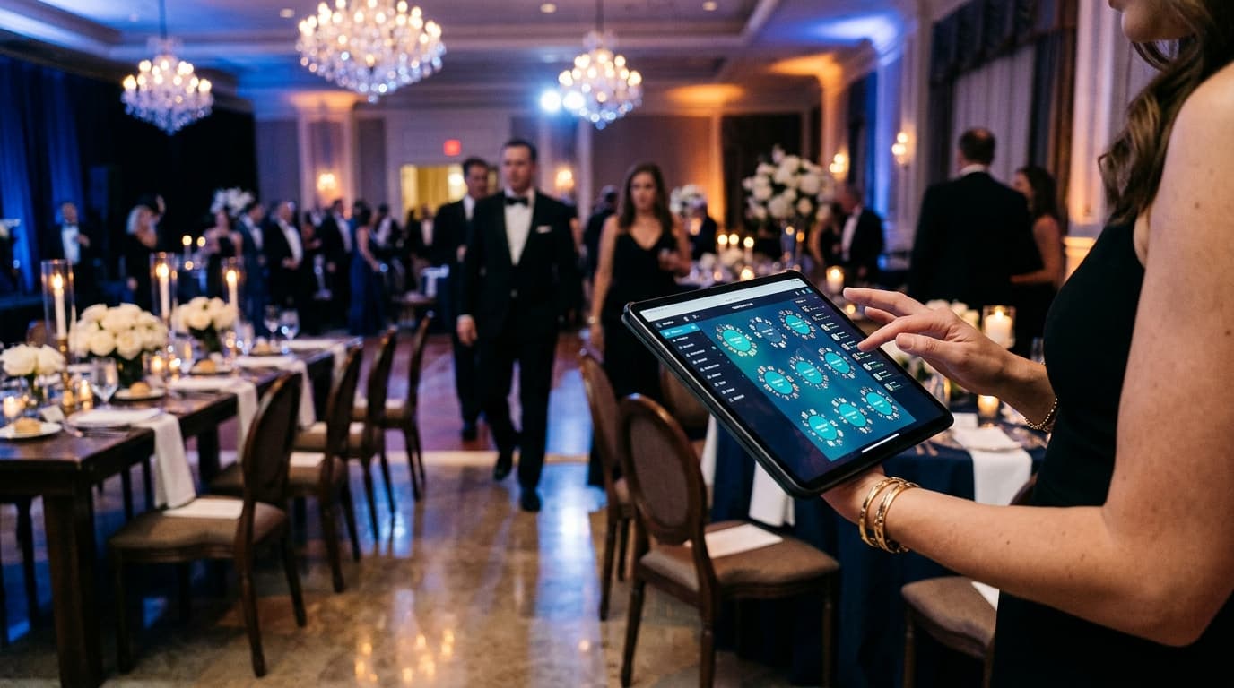 Digital Seating Charts for Fundraiser Galas