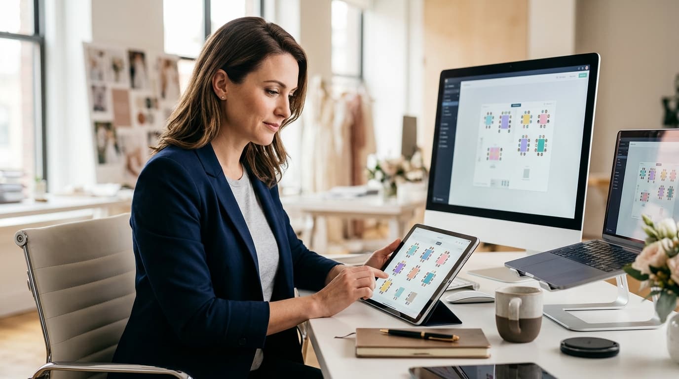 Digital Seating Charts for Wedding Planners: Streamline Your Workflow