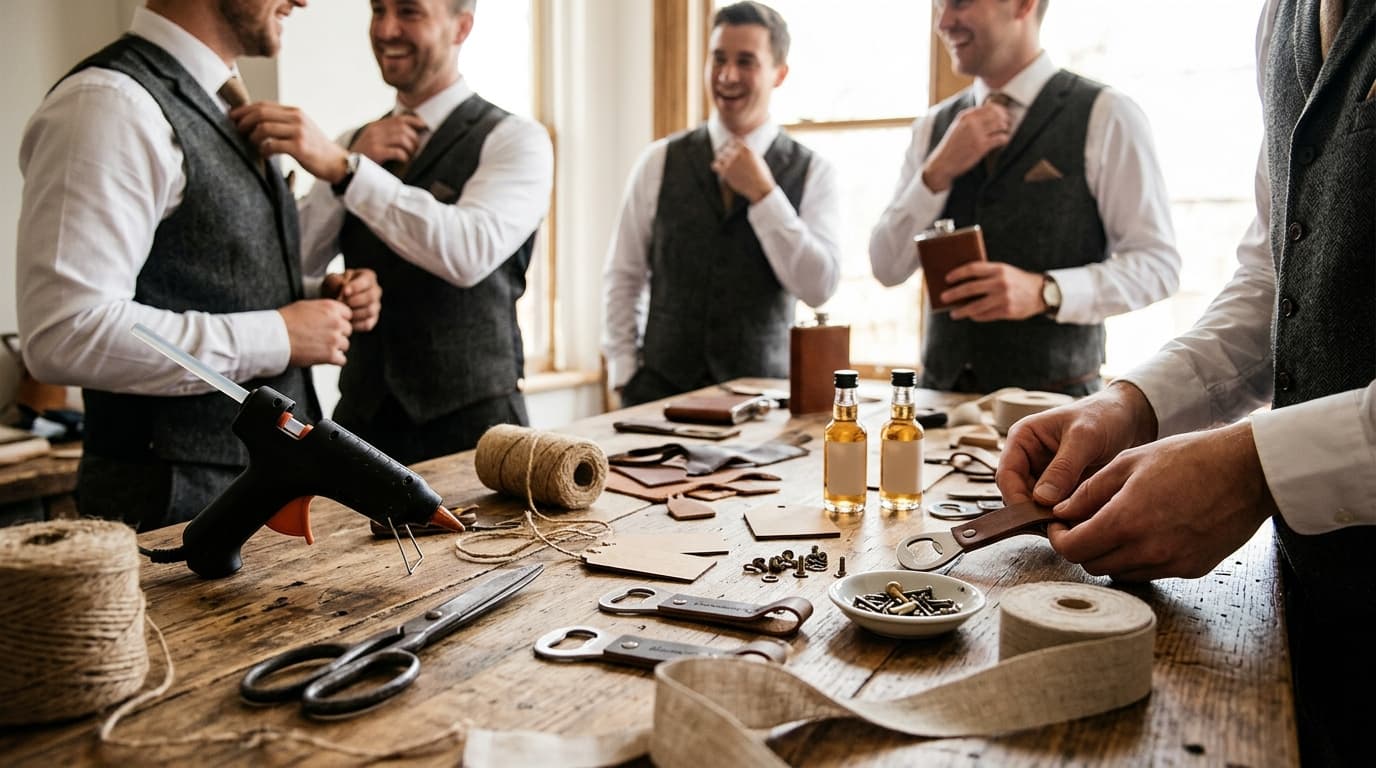 DIY Groomsmen Gift Ideas: Thoughtful and Handmade