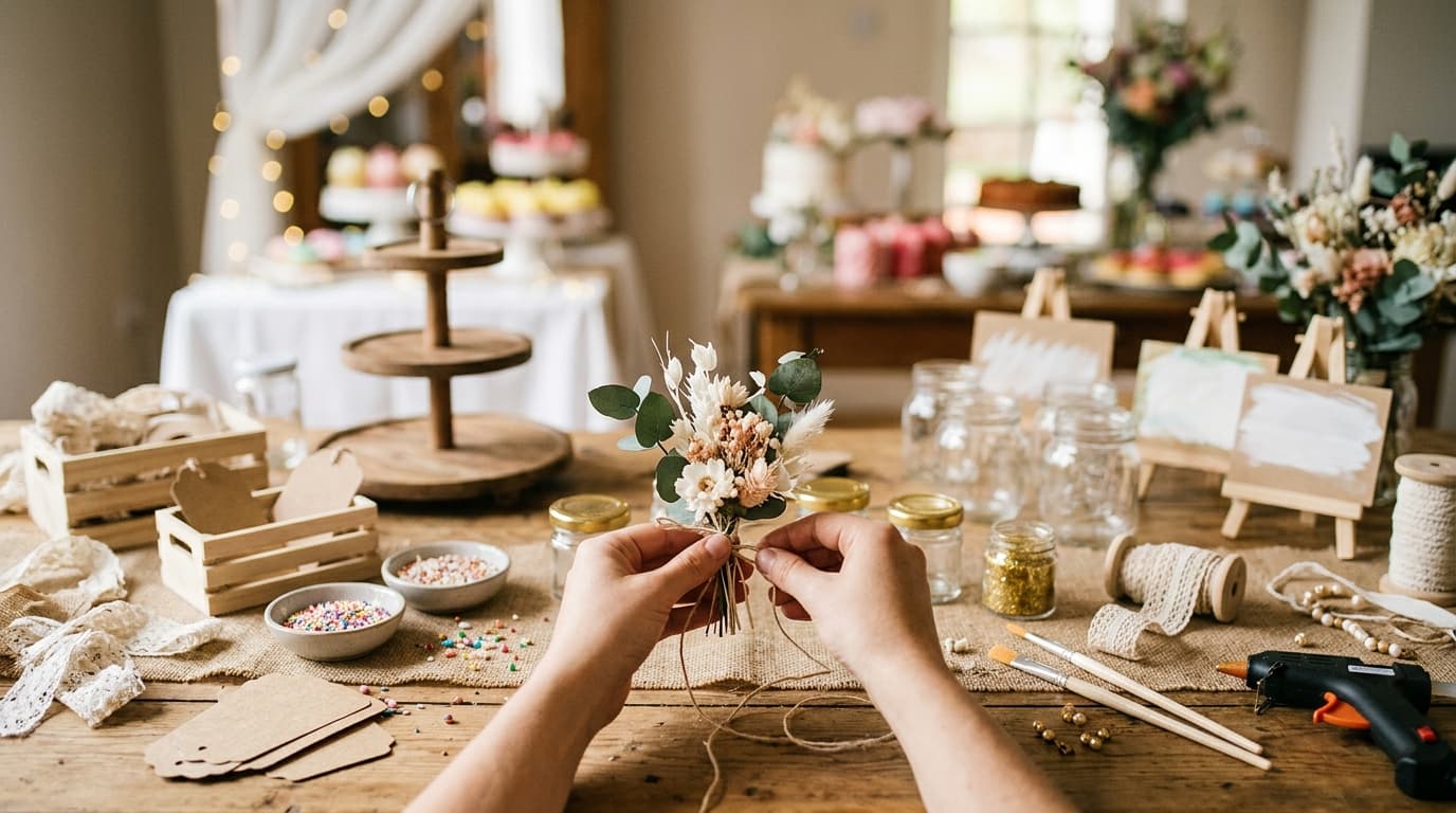 DIY Wedding Dessert Table: Layout and Decoration Guide