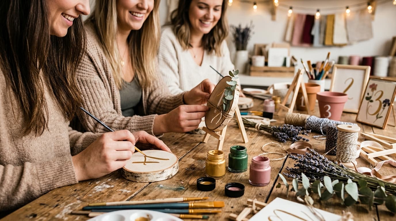 DIY Wedding Table Numbers: Creative and Affordable