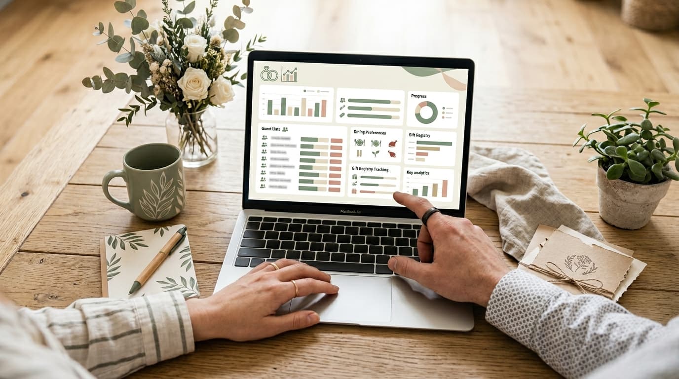 eco friendly wedding guest management