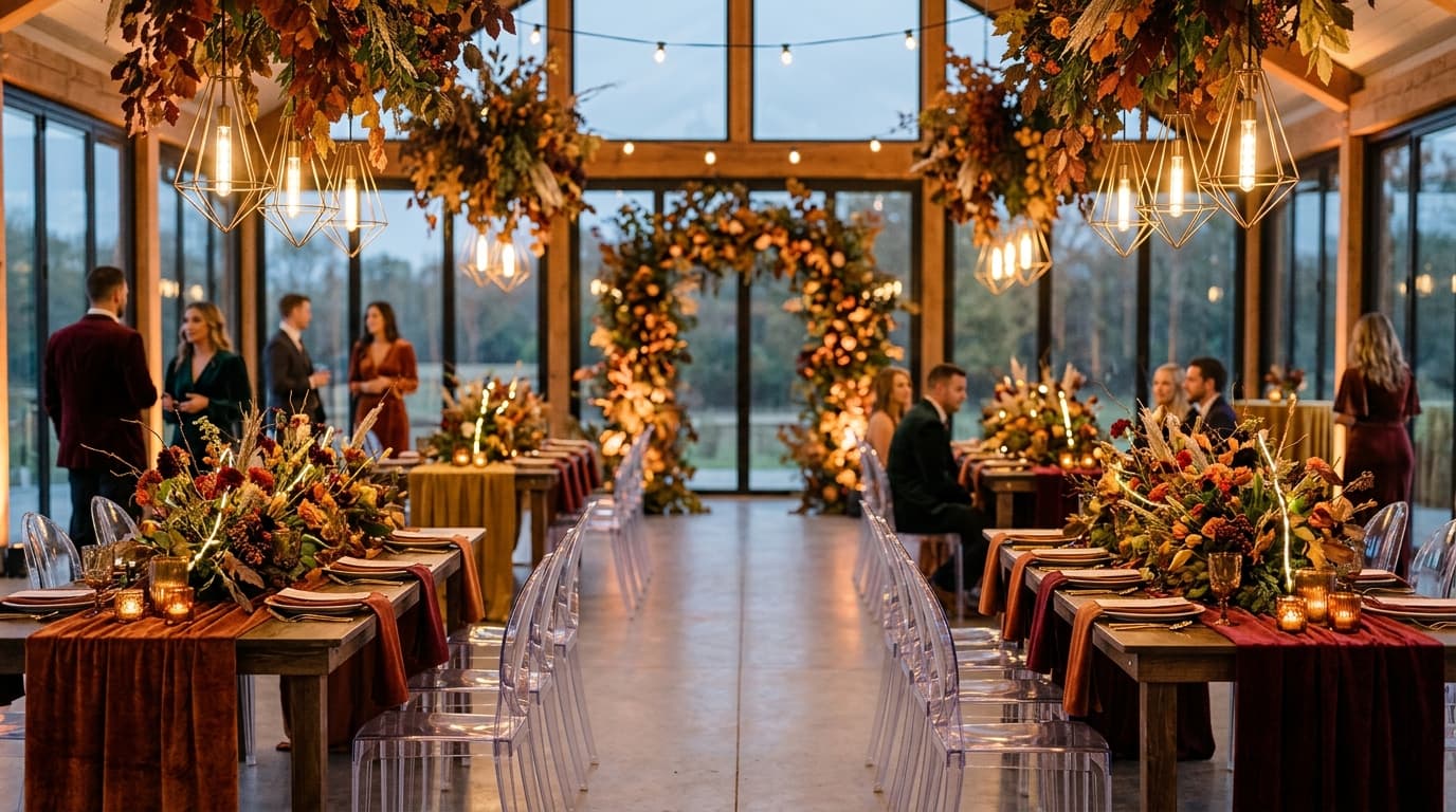 Fall Wedding Trends for 2026: Cozy and Colorful