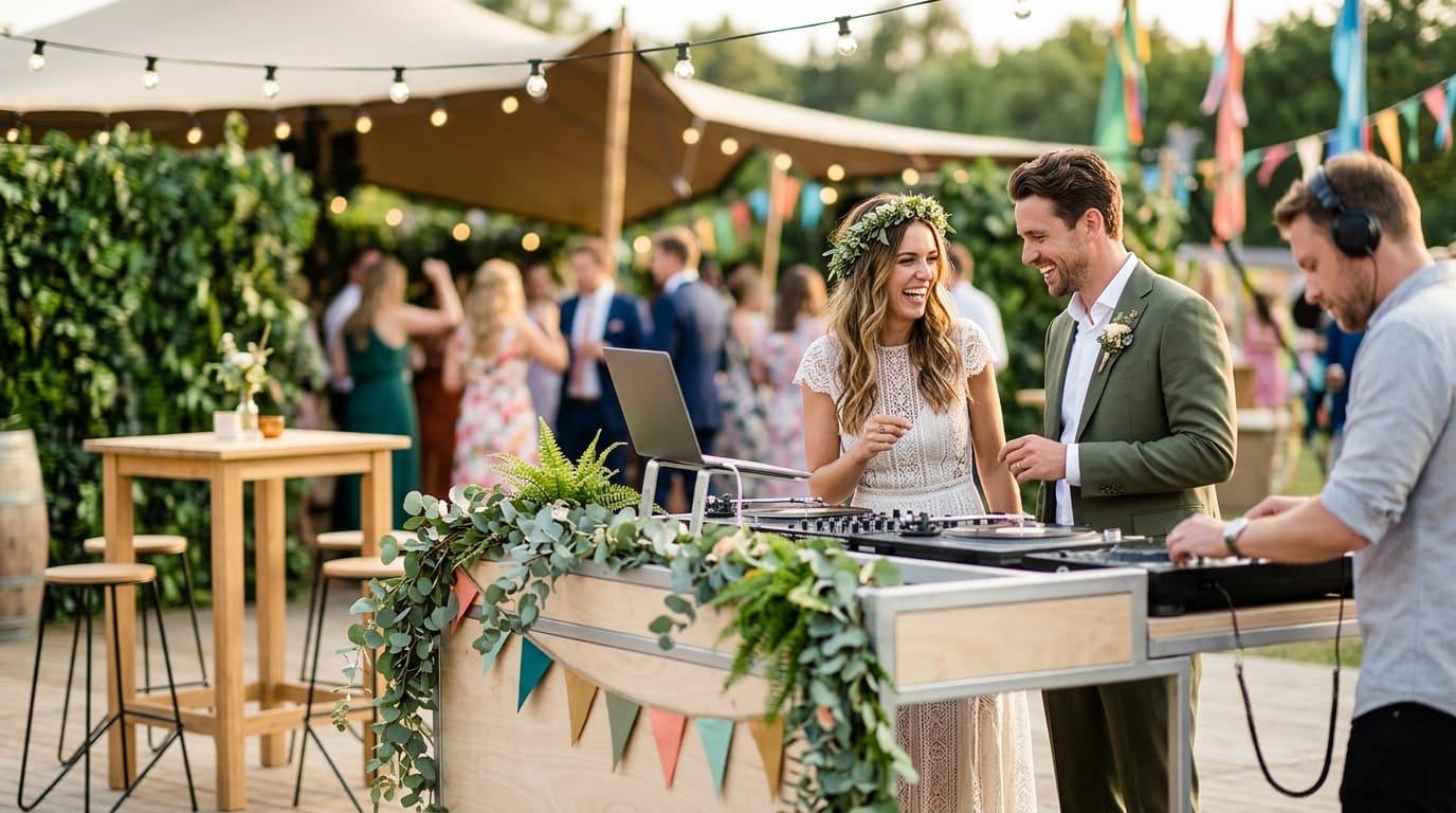 Festival Wedding Ideas: Carnival Spirit and Live Music