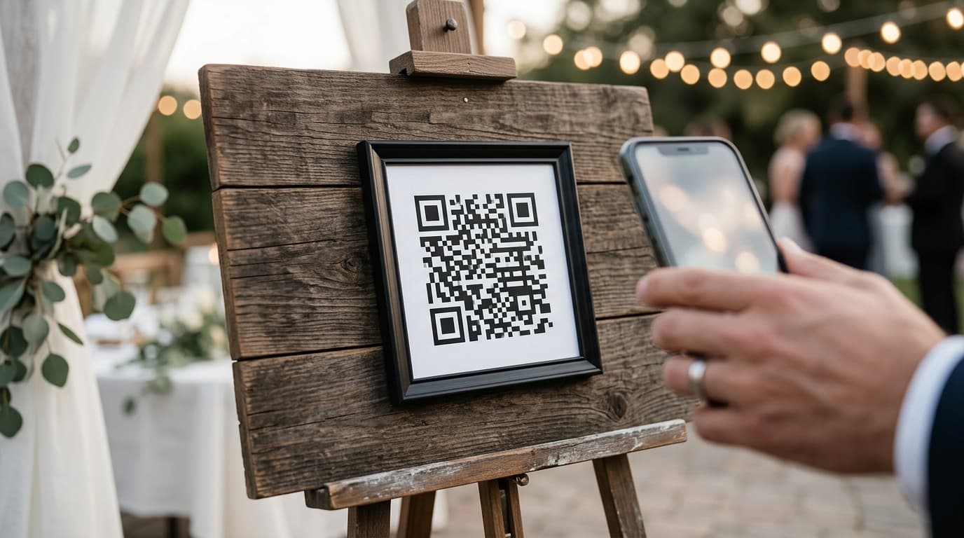 Free QR Code Wedding Sign Templates: Download Now