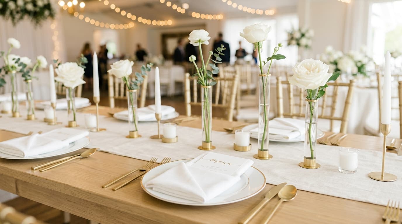 Gold Wedding Table Decor: Elegant Ideas for a Luxe Look