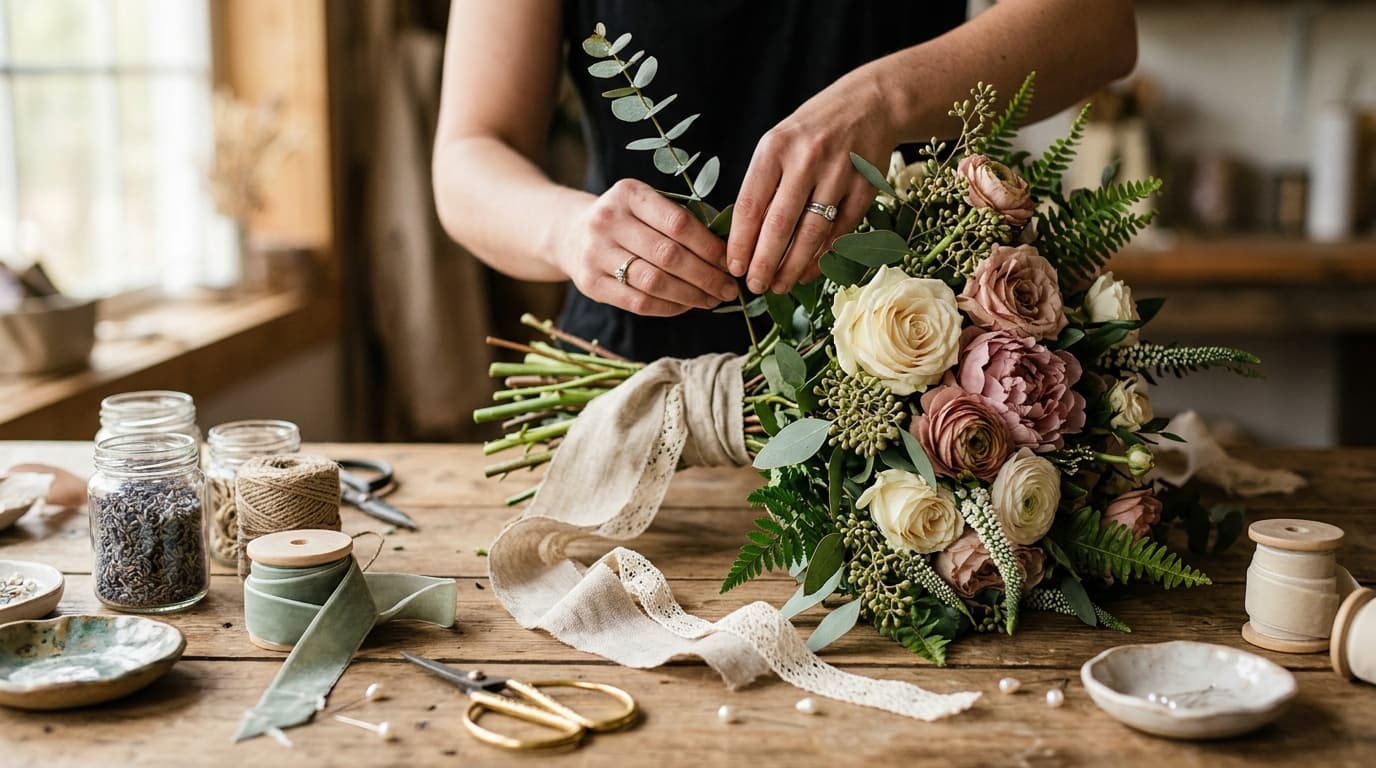 How to Make a DIY Wedding Bouquet: A Tutorial