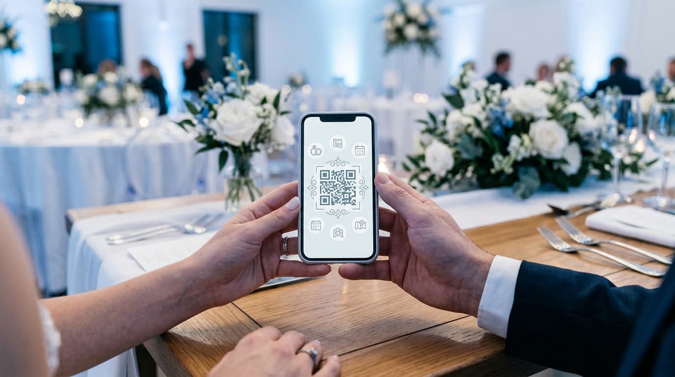 How to Use QR Codes at Your Wedding: The Complete Guide