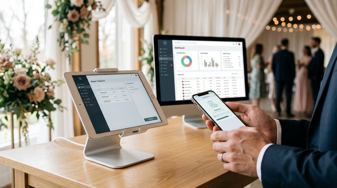 iPad Check-In at Weddings: Setup and Software Guide
