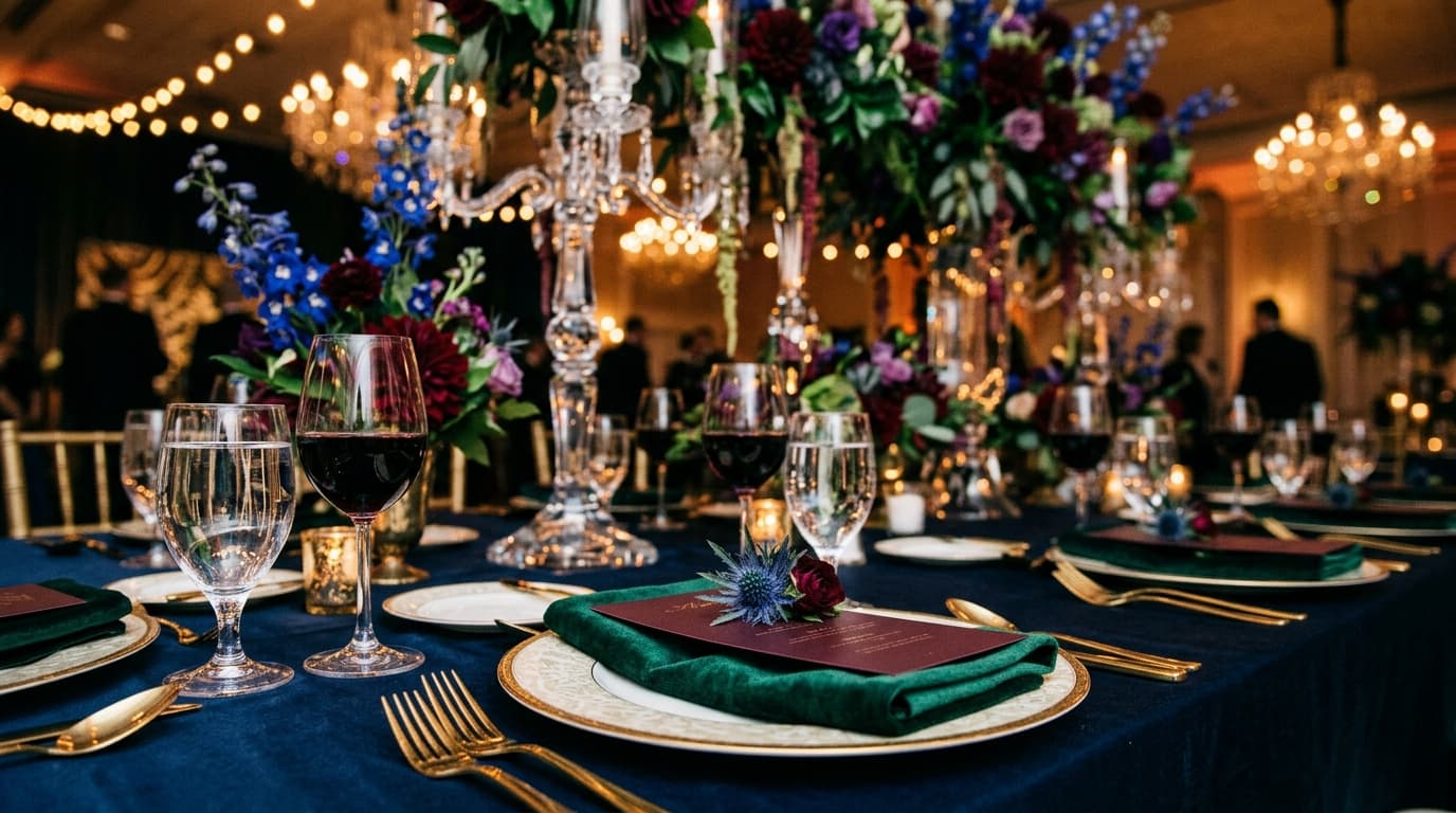 Jewel Tone Wedding Ideas: Rich Colors, Rich Vibes