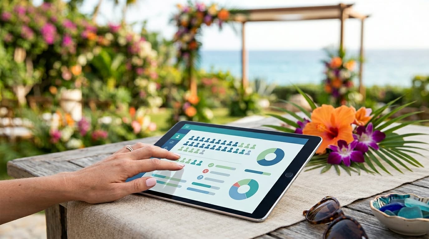 Managing RSVPs for a Destination Wedding