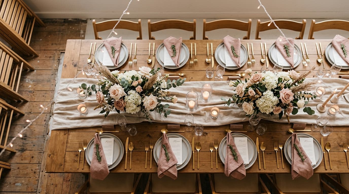 Micro Wedding Reception Ideas for 20 Guests or Fewer