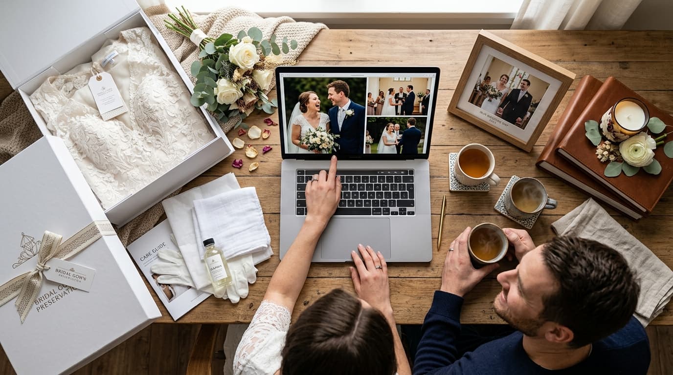 Preserving Your Wedding Dress: Cleaning, Boxing, and Storage