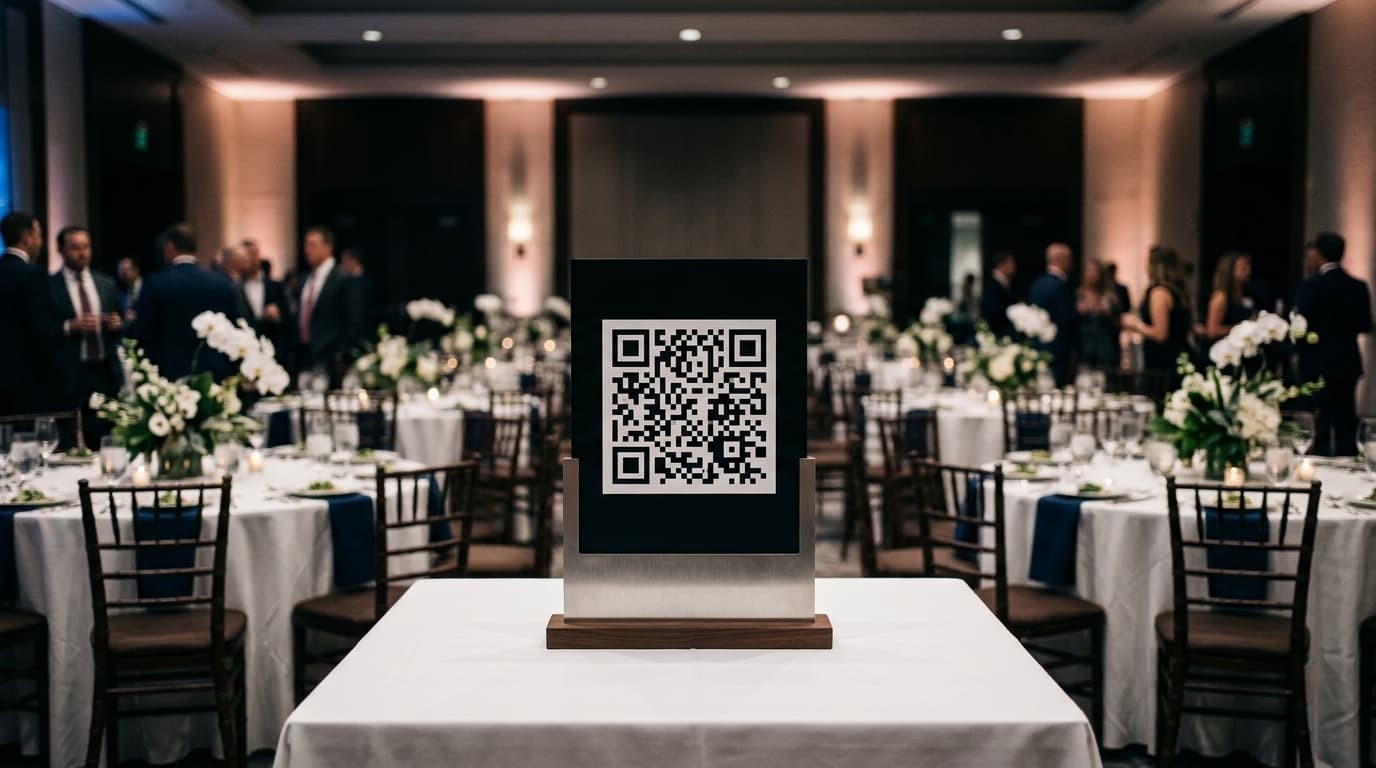QR Code Seating Charts for Corporate Events
