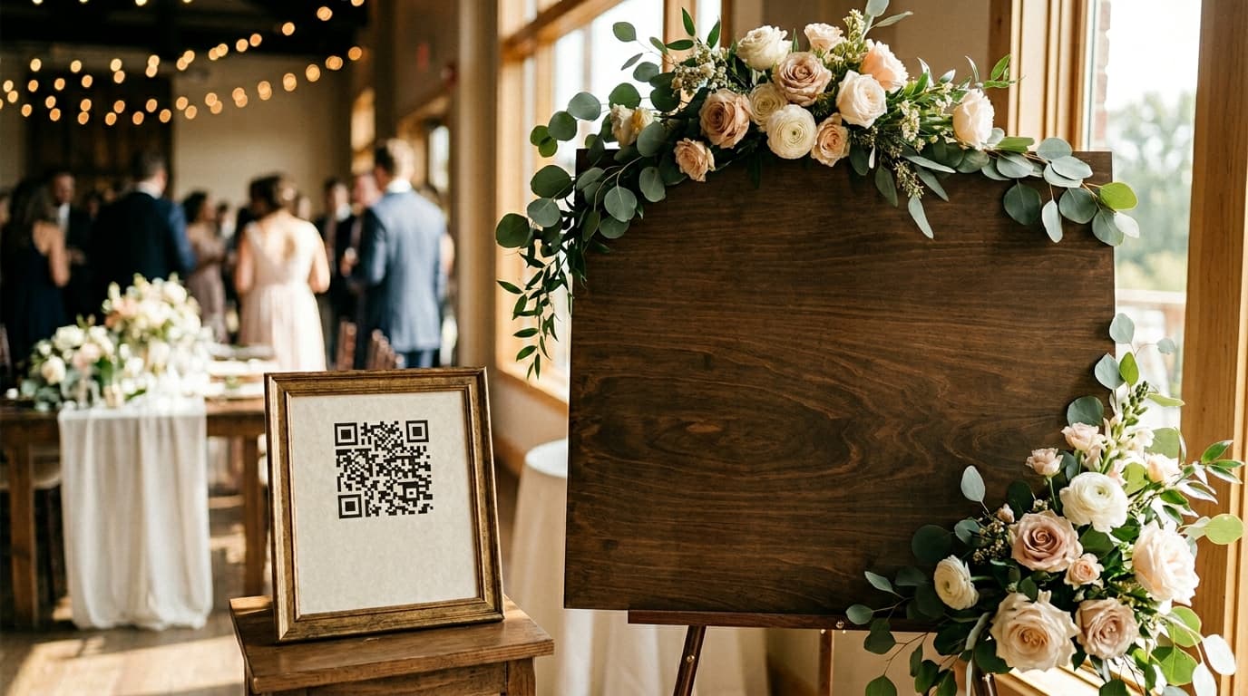 QR Code Wedding Signage: Design Ideas for Every Theme