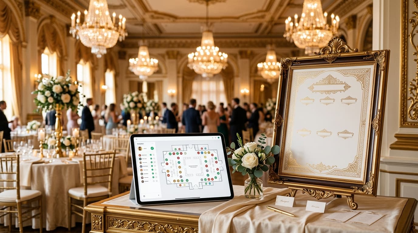 Real-Time Wedding Seating Charts: Edit Even on Your Wedding Day