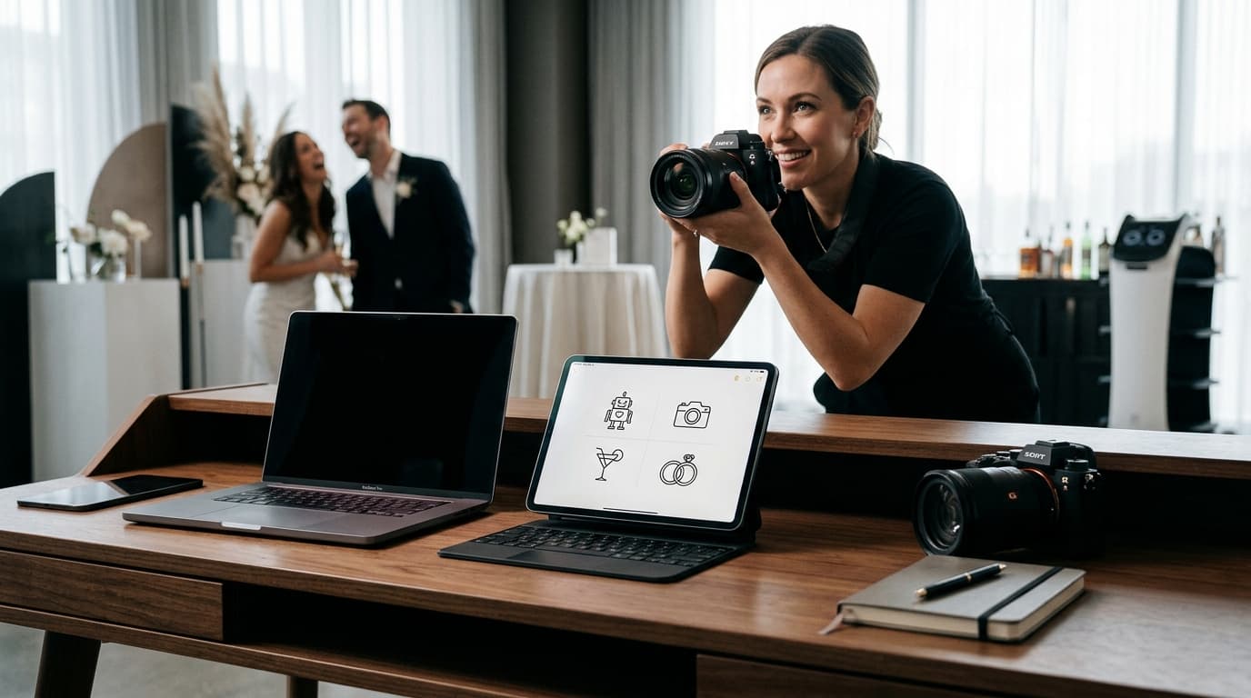 Robots at Weddings: Bartenders, Photographers, and Dancers