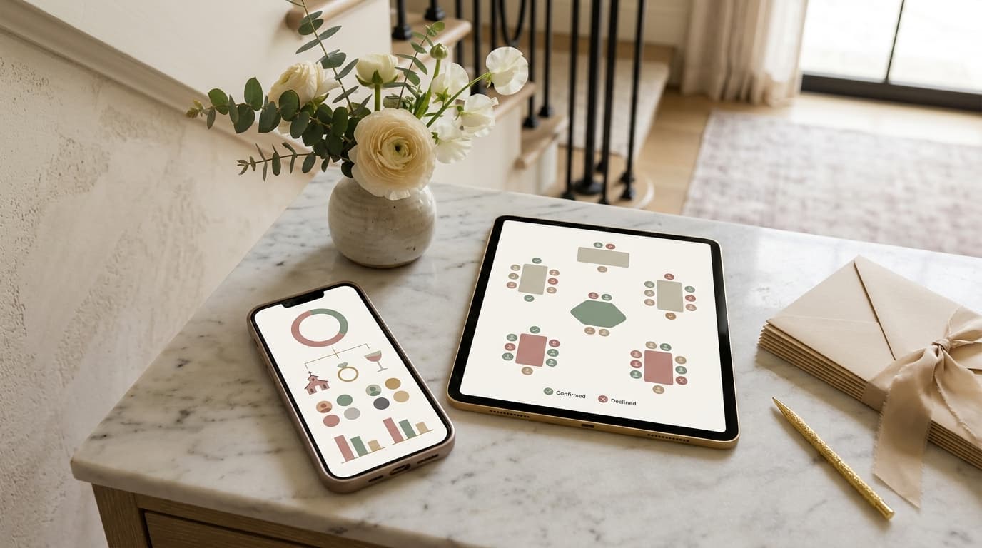 RSVP tracking apps wedding