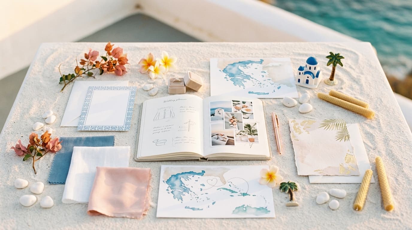 Santorini Wedding Planning: Blue Domes and Sunsets