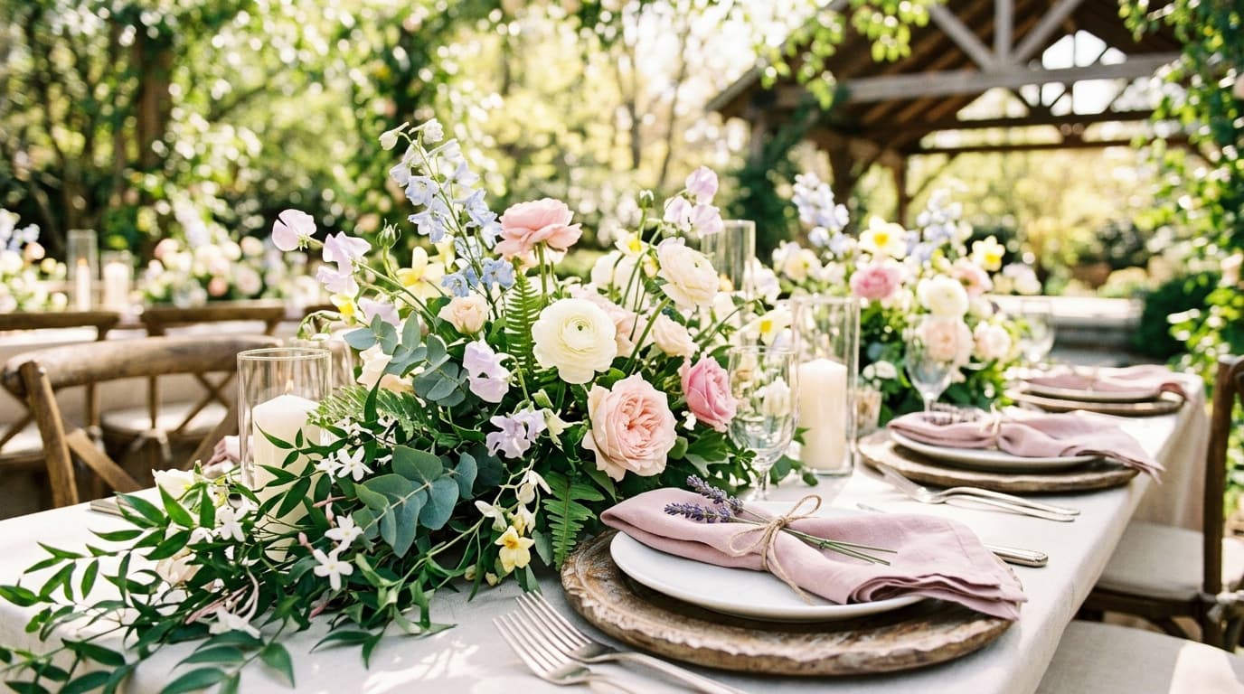 Seasonal Wedding Table Decor Ideas: Spring, Summer, Fall, Winter