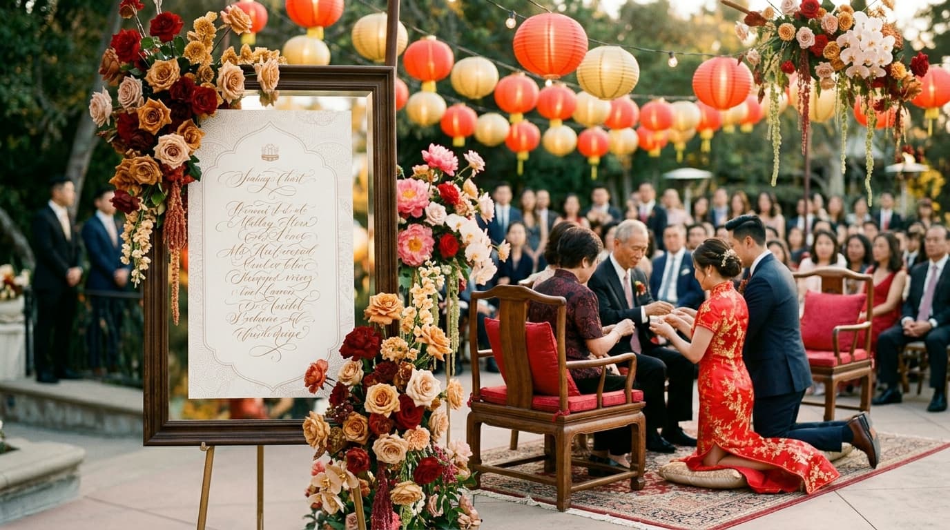 Seating Charts for Multicultural Weddings: Blending Traditions