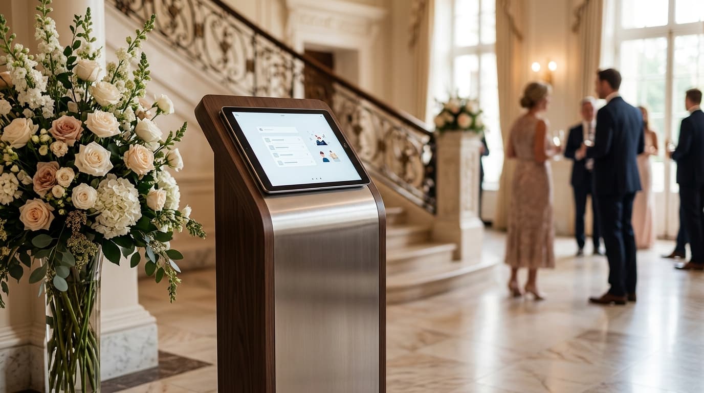 surprise guests at wedding