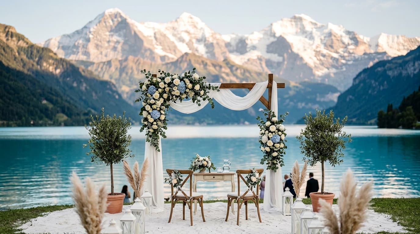 Switzerland Destination Wedding: Alpine Romance