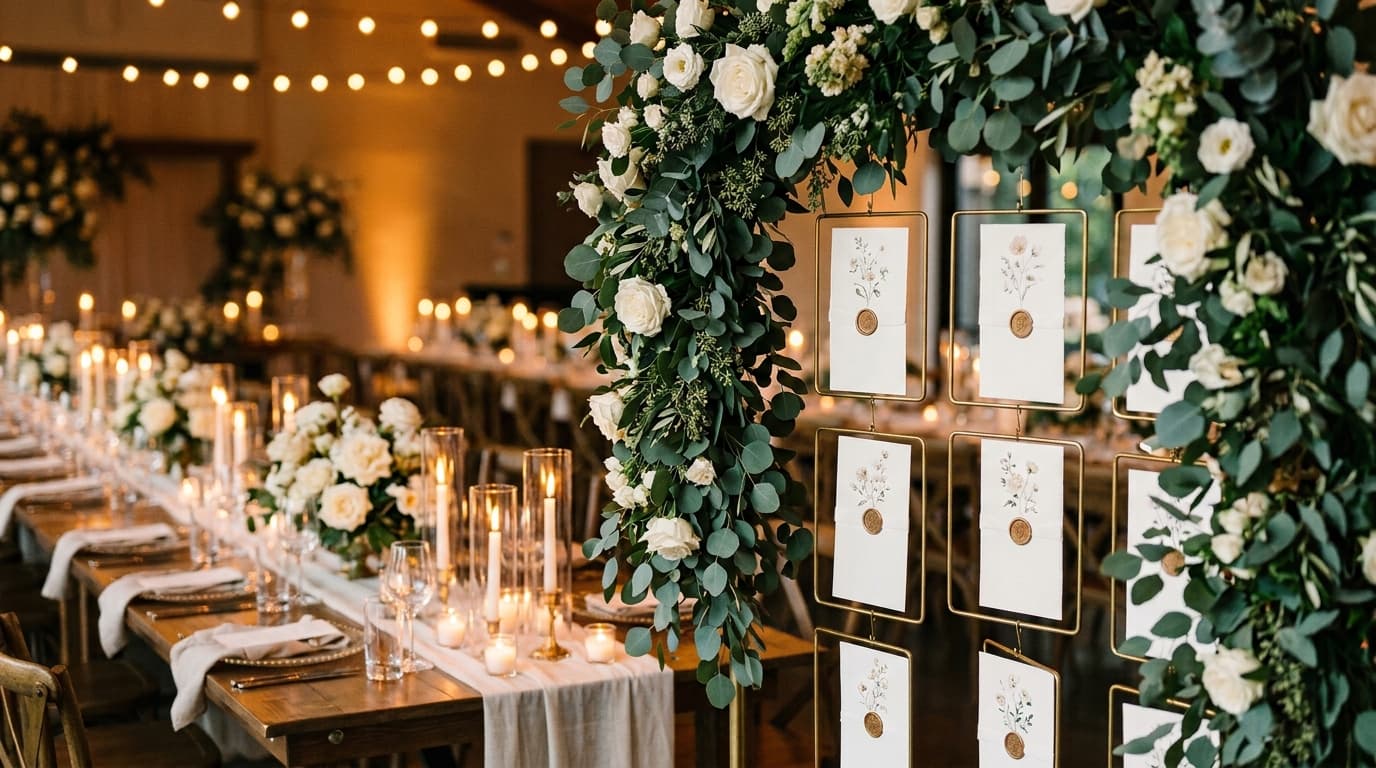 The Best Ways to Display Your Wedding Seating Chart