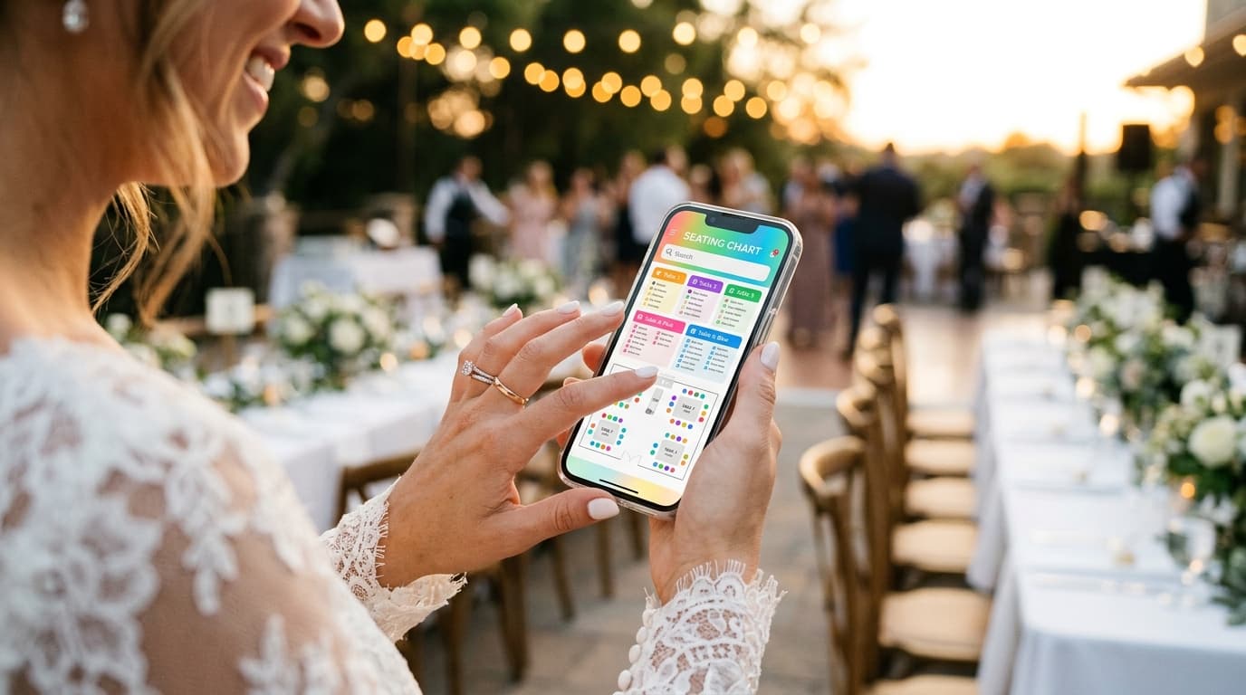 The Best Wedding Seating Chart App for Stress-Free Receptions