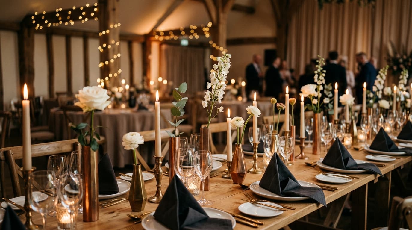 Types of Floral Arrangements for Wedding Tables Explained