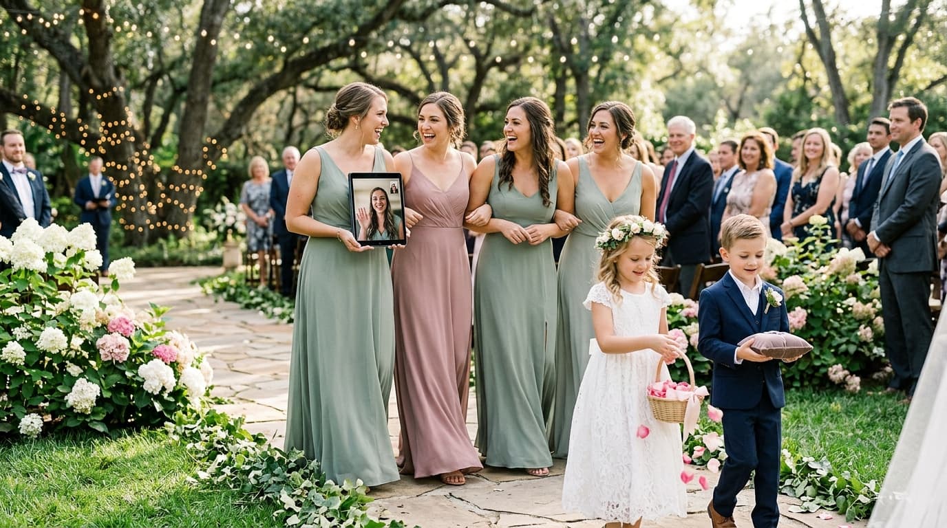 Virtual Bridesmaids: How to Include Long-Distance Friends