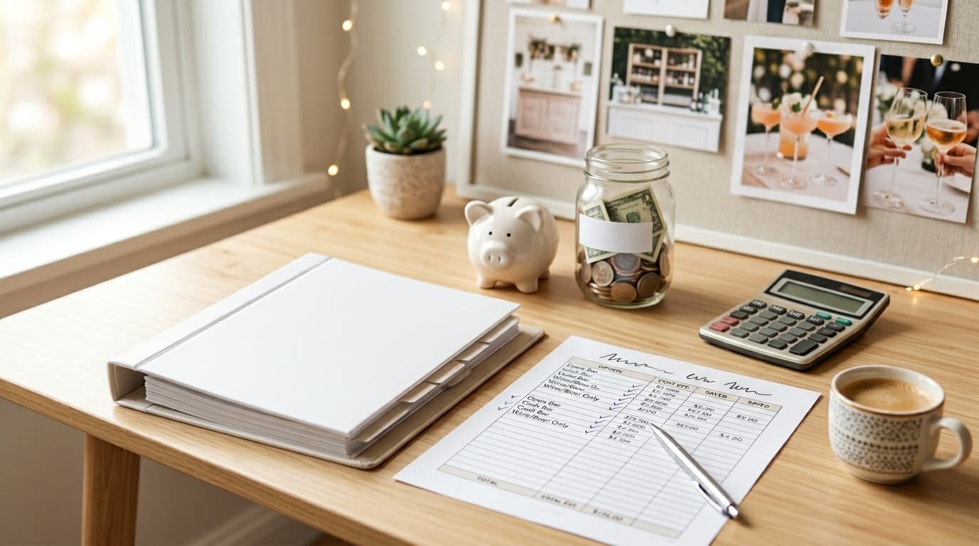 Wedding Bar on a Budget: Open, Cash, and Creative Options