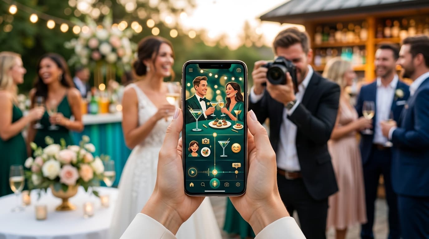 Wedding Cocktail Hour Ideas: Keep Guests Happy While You Take Photos