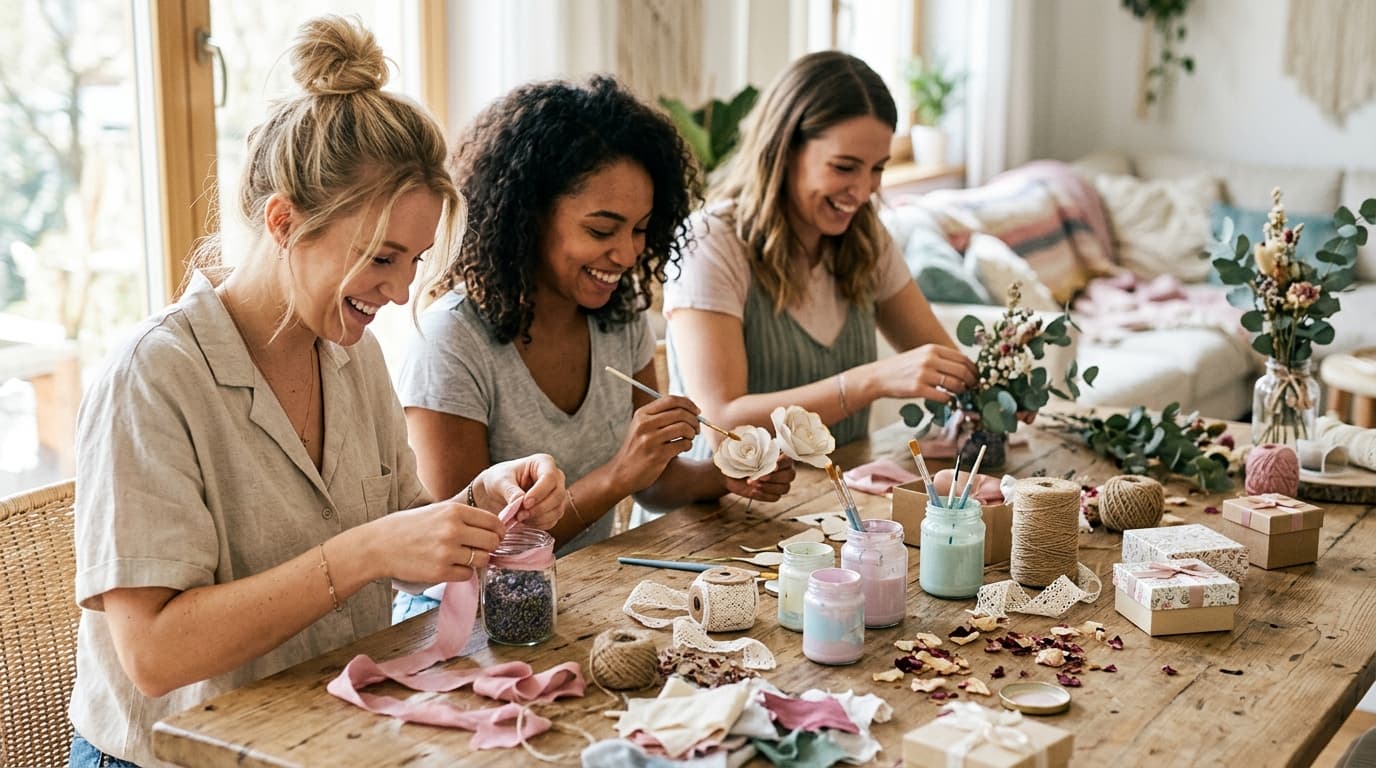Wedding Crafts to Do With Your Bridal Party