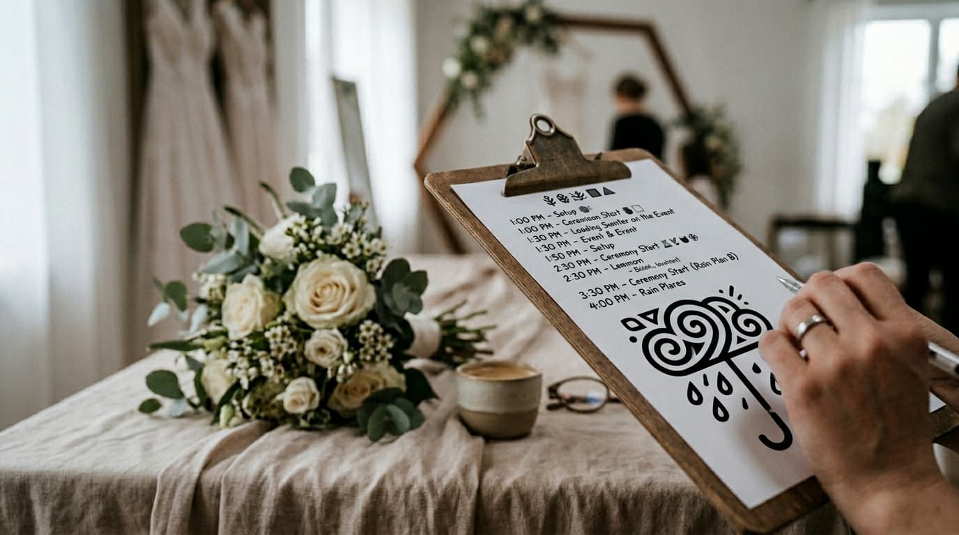 Wedding Day Rain Plan: What to Do When Weather Changes