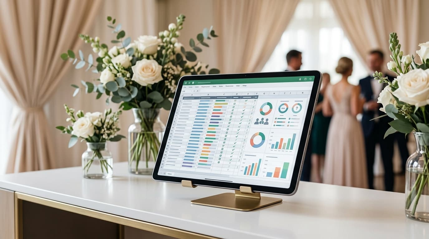 Wedding Guest List Spreadsheet Template: Track Everything in One Place