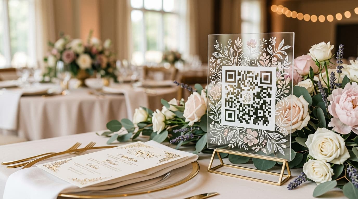Wedding Menu Design Ideas: From Printed Cards to QR Codes