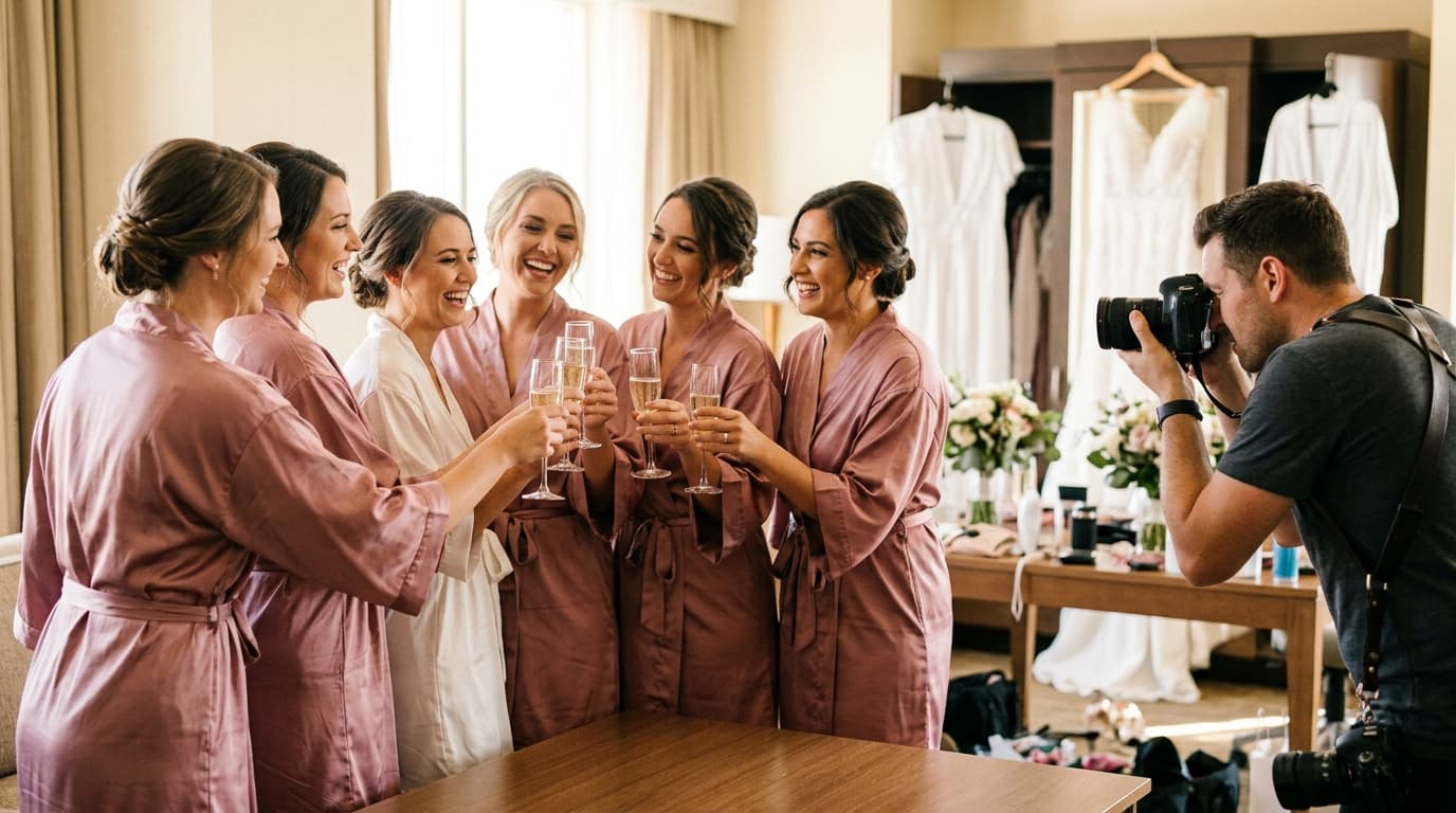 Wedding Party Getting Ready Photos: Planning the Perfect Shots