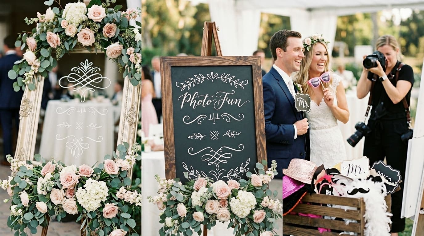 Wedding Photo Booth Sign Ideas: Props, Instructions, and Fun