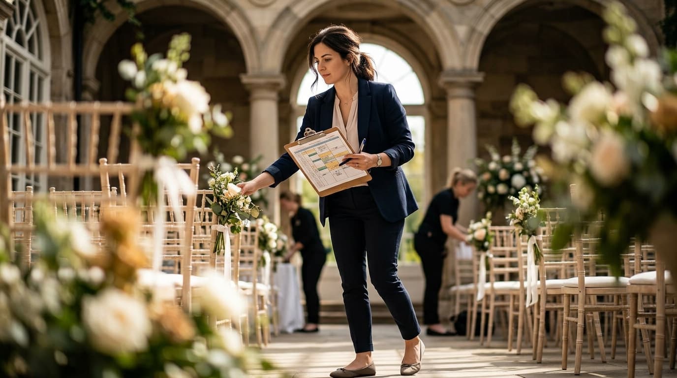 Wedding Planner Day-of Timeline: The Professional's Schedule